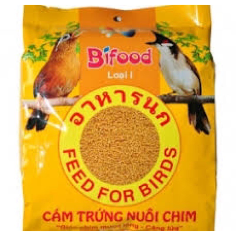 [Mã PET50K giảm Giảm 10% - Tối đa 50K đơn từ 250K] Cám Trứng Bifood Vàng (Loại 1) 500gr - Thức Ăn Chim Cảnh