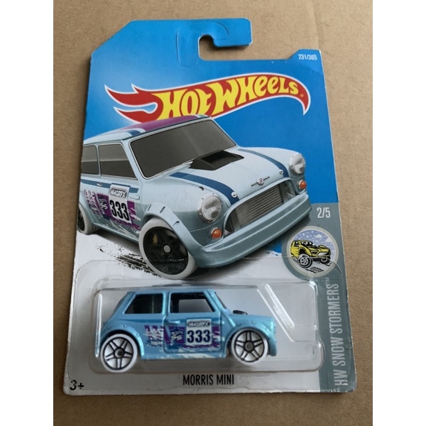 Hot Wheels Morris Mini 333 Xanh Nhạt