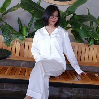 bộ pijama mặc nhà LỤA TƠ CAO CẤP