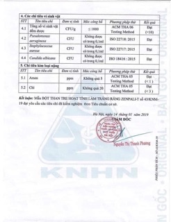 Zenpali - bột đánh răng than tre hoạt tính