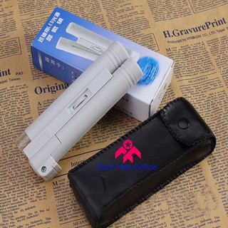 Kính lúp mini 100X có thước đo