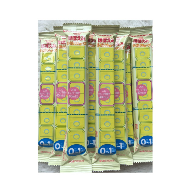 [SIÊU SALE] Sữa Meiji thanh số 0-1 hàng nội địa Nhật date 8-2011