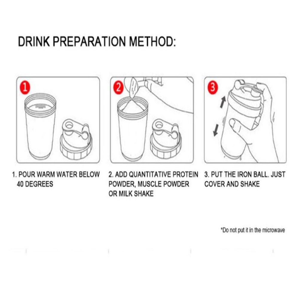 Bình nhực lắc protein tập thể thao nhiều màu sắc thời trang