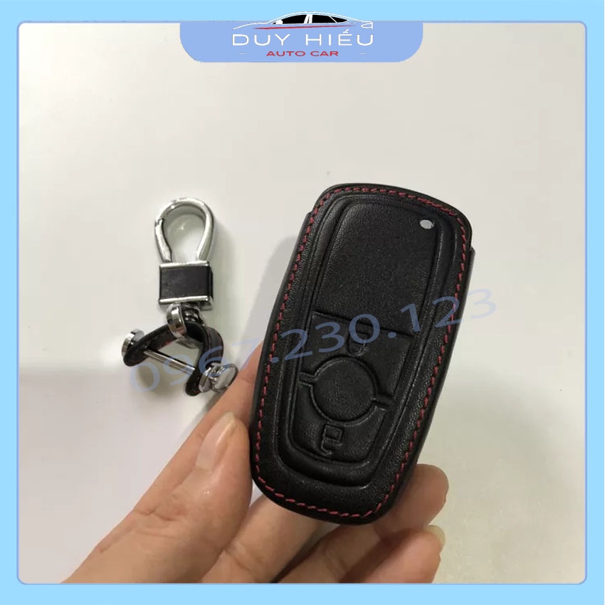 [ ẢNH THẬT] Bao Da Chìa Khóa Ô TÔ FORD RANGER WT 2021 EVEREST ECOSPORT Da Bò Thật Siêu Bền