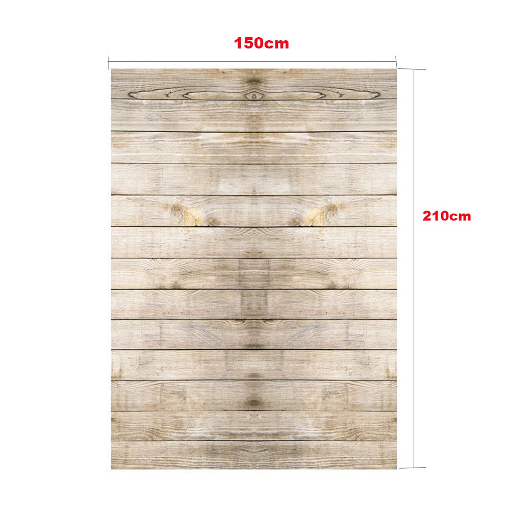 Phông Nền Chụp Ảnh 3d Bằng Gỗ Kích Thước 5x7ft Kích Thước 1.5x2.1m