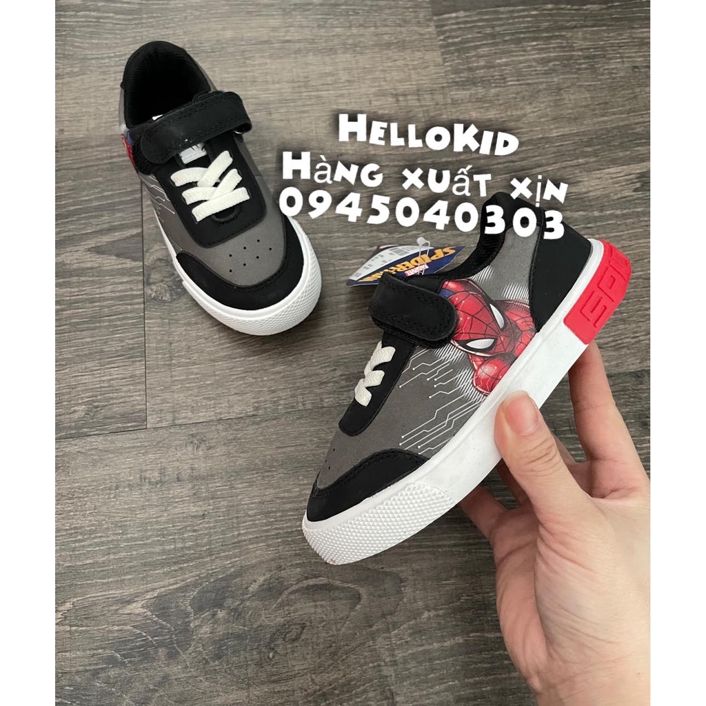 [Mã 2611THTRANG100K hoàn 10% xu đơn 99K] giày sneaker nhện ghi đen