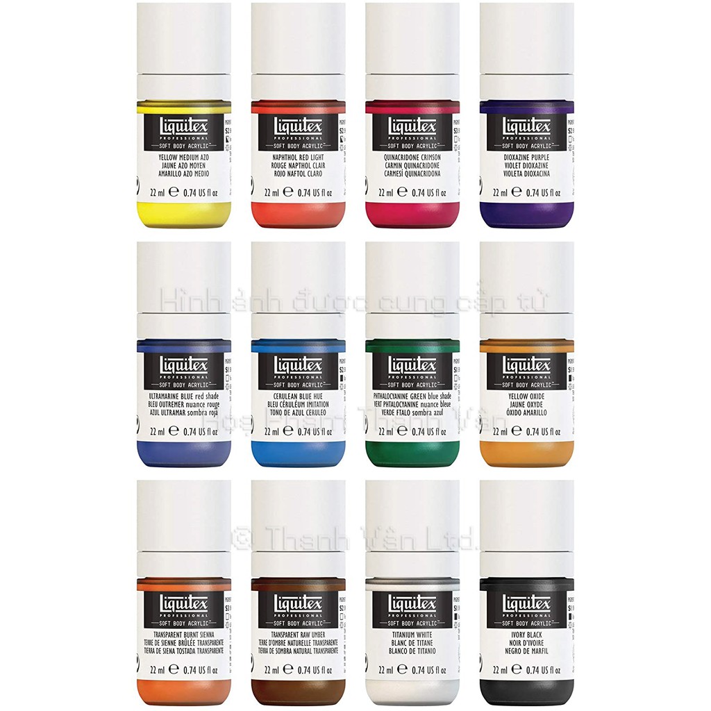 Màu Acrylic Liquitex Professional Soft Body