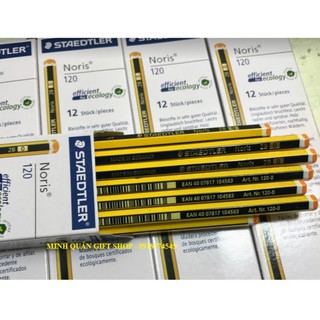 01 hộp bút chì 2b staedtler noris - 12 cây bút/1 hộp