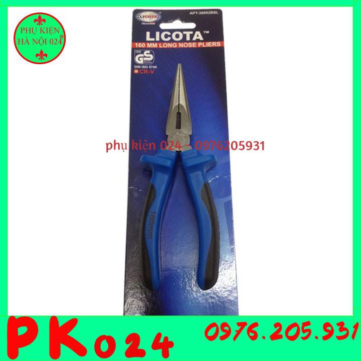 Kìm Nhọn Licota 6 Inch - 150mm Kìm Cao Cấp