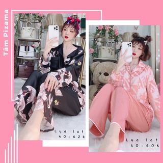 [FREESIZE] Đồ Bộ Pijama Tay Dài HÓT HIT ♥️FREESHIP♥️  Thiết Kế Dễ Thương