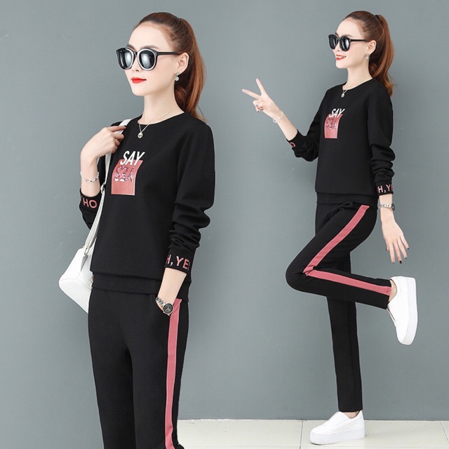 BỘ THUN THU ĐÔNG NHIỀU MẦU (Size từ 45-65kg )