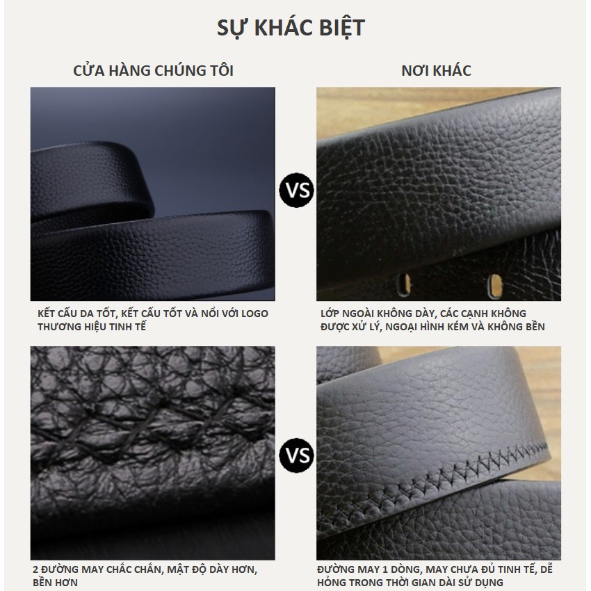 Bảo Hành 2 Năm - Dây Nịt Thắt Lưng Nam Da Lạc Đà Thật Cao Cấp G0501 - Hàng Nhập Nam Nữ