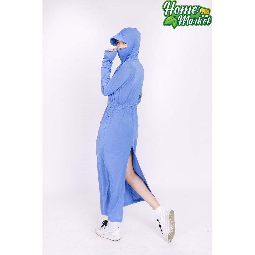 ( MUA 2 TẶNG HỘP KHẨU TRANG ) Áo Chống Nắng Nữ Thông Hơi Dáng Dài, Vải Kim Cương Siêu Mát | BigBuy360 - bigbuy360.vn