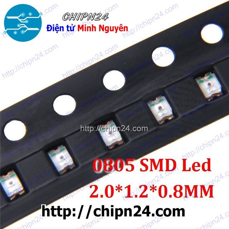 Led dán SMD 0805 XANH DƯƠNG