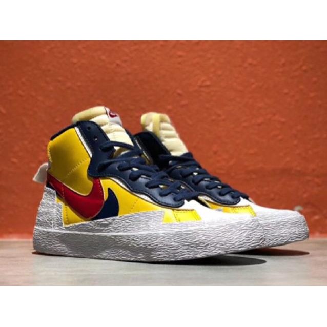 Sales 11-11 Giày thể thao Sacai Nike Combine Dunk Blazer hot