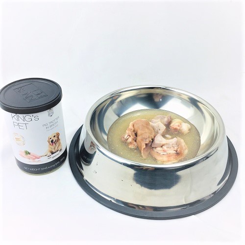 [CHÍNH HÃNG] GIÒ HEO HẦM KING'S PET CHO CHÓ - LON 380G