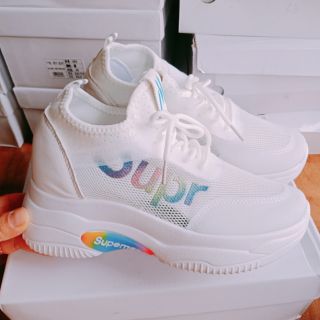 Giày độn đế 7cm kèm ảnh thật