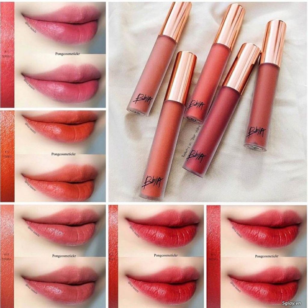 Son Bbia Last Velvet Lip Tint ( Ver1+Ver4+Ver5+Ver8)