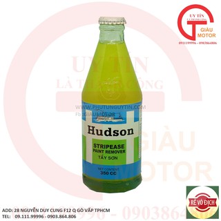 HB- Tẩy sơn chai trên bề mặt kim loại  Hudson (chai 350cc)