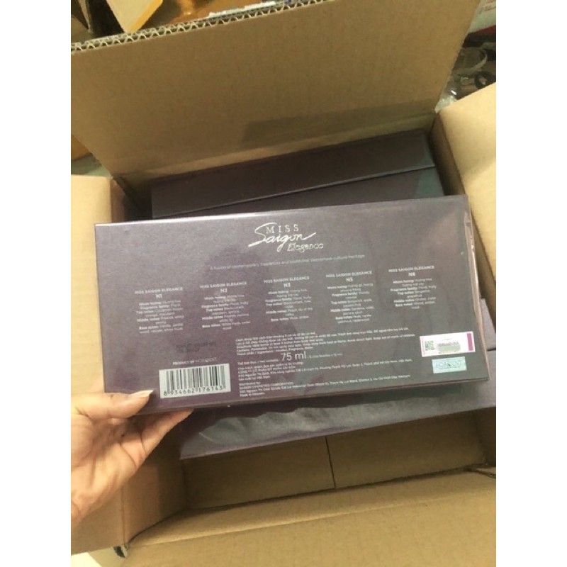 Bộ 5 nước hoa miss sài gòn chính hãng ! | Thế Giới Skin Care