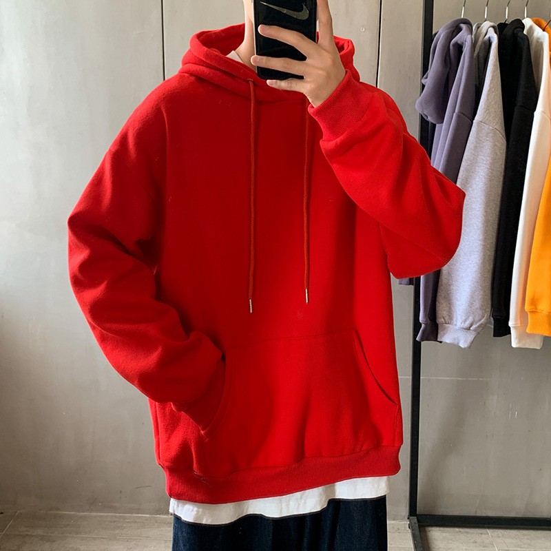 Áo hoodie trơn cặp đôi unisex nam nữ sweater local brand hàn quốc cute khoác zip choàng cardigan chống nắng