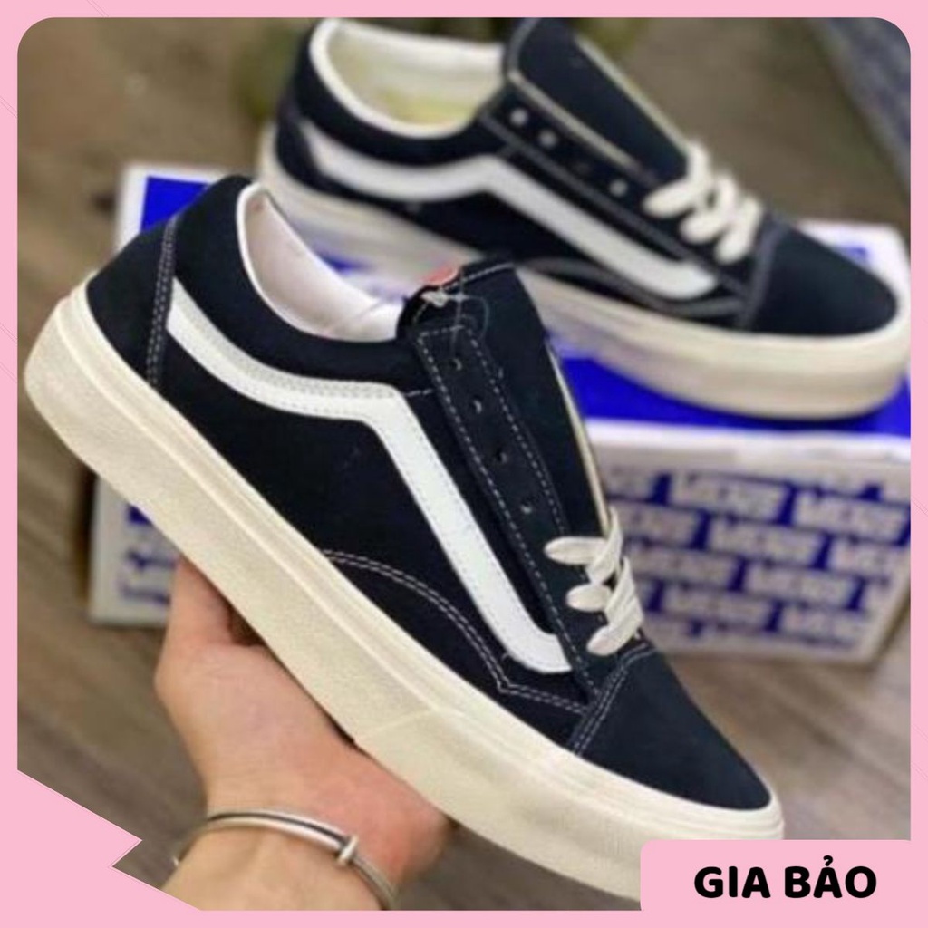 🎀 SIÊU HÓT 🎀 Giày Sneaker vans đen old skool nam nữ cao cấp full box + bill