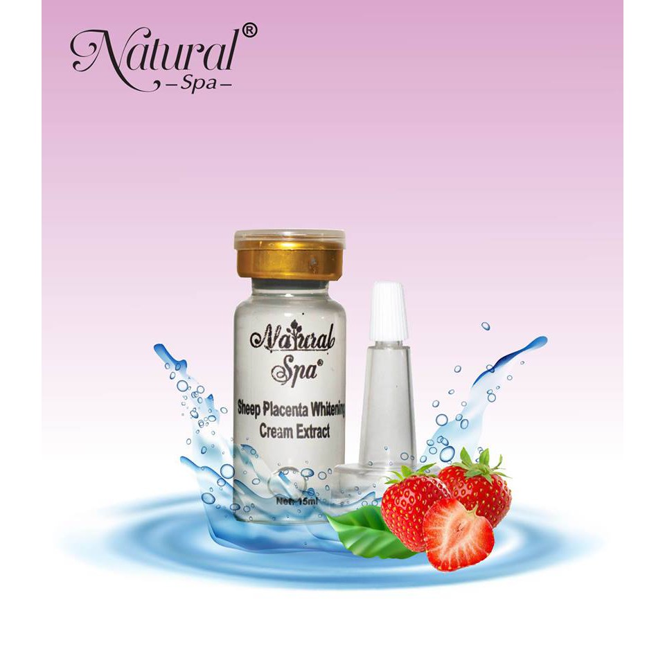 serum nhau thai cừu natural spa