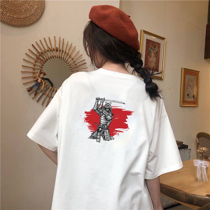 Áo thun tay lỡ nữ form rộng Samurai form rộng vải dày mịn 2020T1868