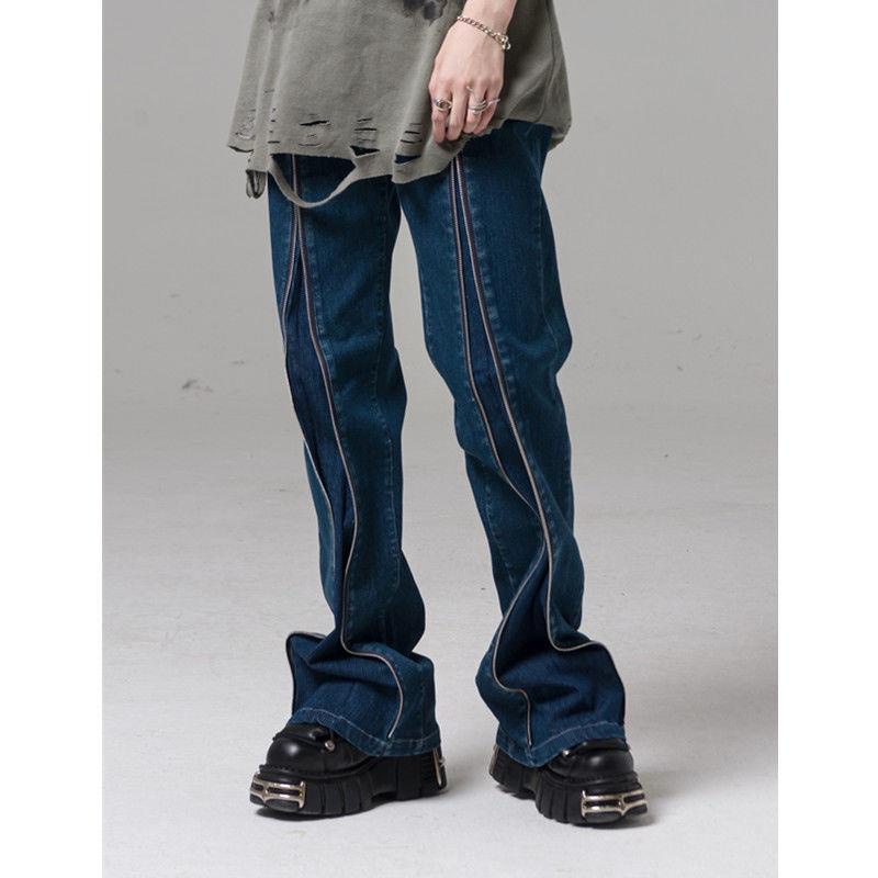 Quần jeans dài ống loe thời trang dành cho nam