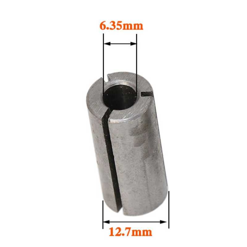 Đầu chuyển thép cacbon cho các loại mũi phay gỗ No1: chuyển từ 12.7mm đến 6.35mm