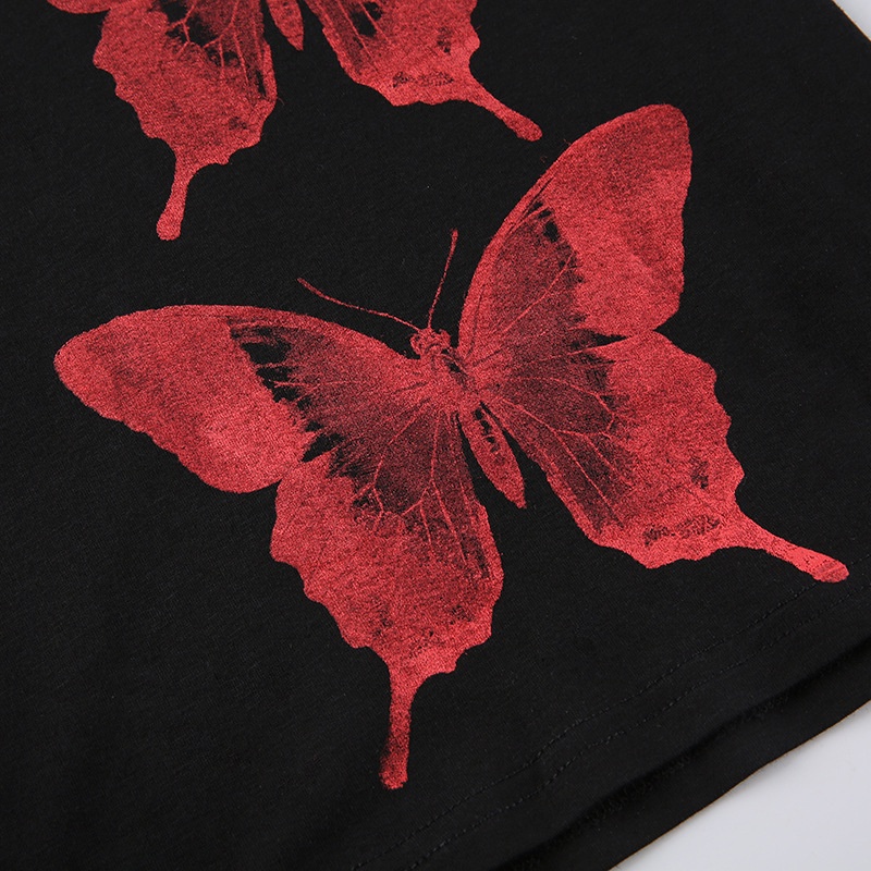 DUNEA Áo Hai Dây In Họa Tiết Xinh Xắn Theo Phong Cách Mùa Hè Dành Cho Nữ