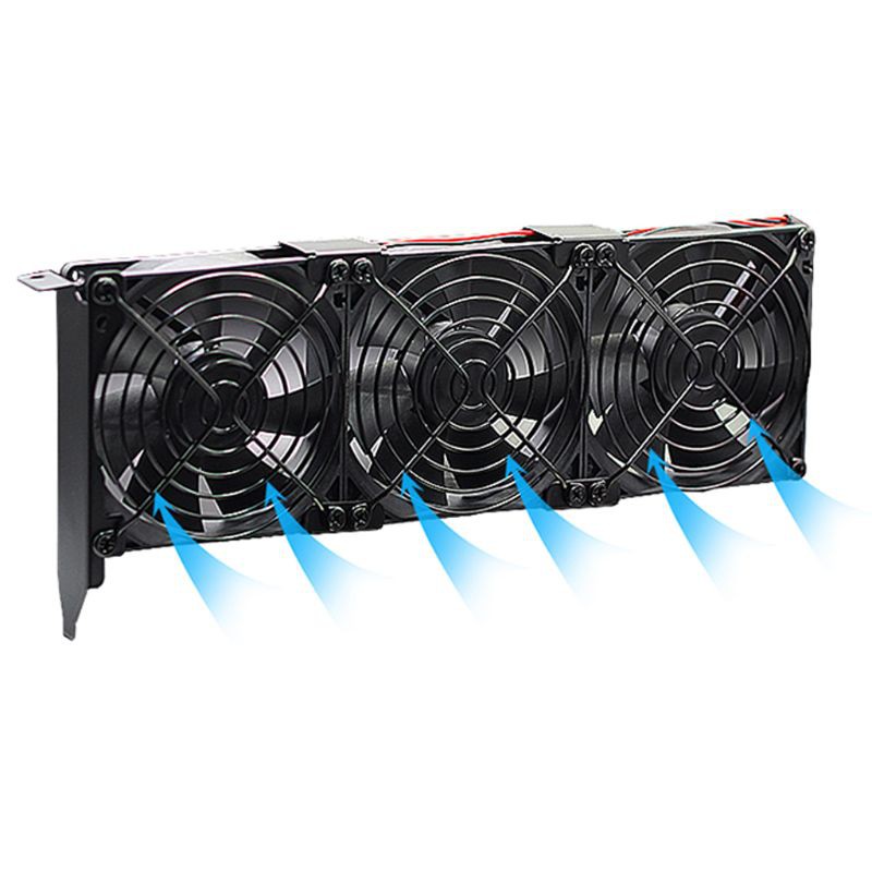 Universal VGA Cooler Dual 80mm Graphics Card Heatsink Fans GPU Radiator | WebRaoVat - webraovat.net.vn