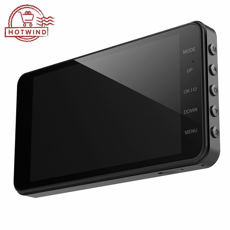 Set máy quay hành trình HW 4" IPS FHD 1080P 170 độ kèm phụ kiện dùng cho xe hơi | BigBuy360 - bigbuy360.vn