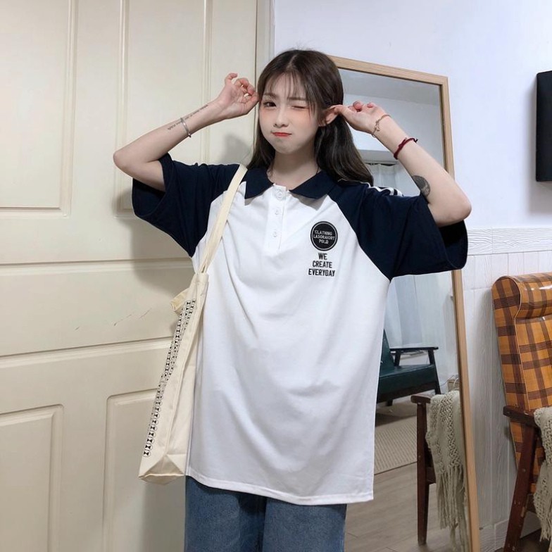 Áo Thun Unisex, Áo Polo Nam Nữ Freesize Dưới 55kg | BigBuy360 - bigbuy360.vn