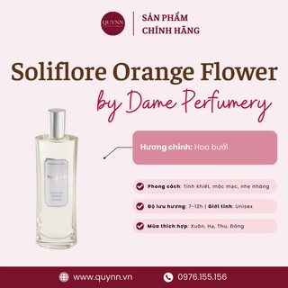 Nước hoa unisex soliflore orange flower của hãng dame perfumery