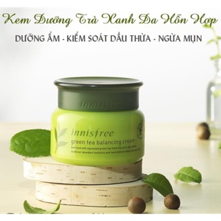 Kem Dưỡng Da innisfree xuất sứ Hàn Quốc giúp cân bằng độ ẩm thích hợp cho da dầu mụn không bị kích ứng làm sạch sâu tốt.