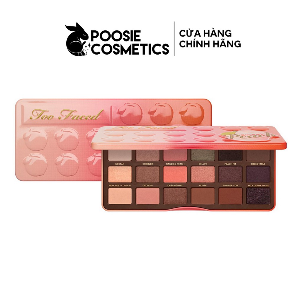 Bảng Phấn Mắt Quả Đào Too Faced Sweet Peach Eyeshadow 18 ô màu