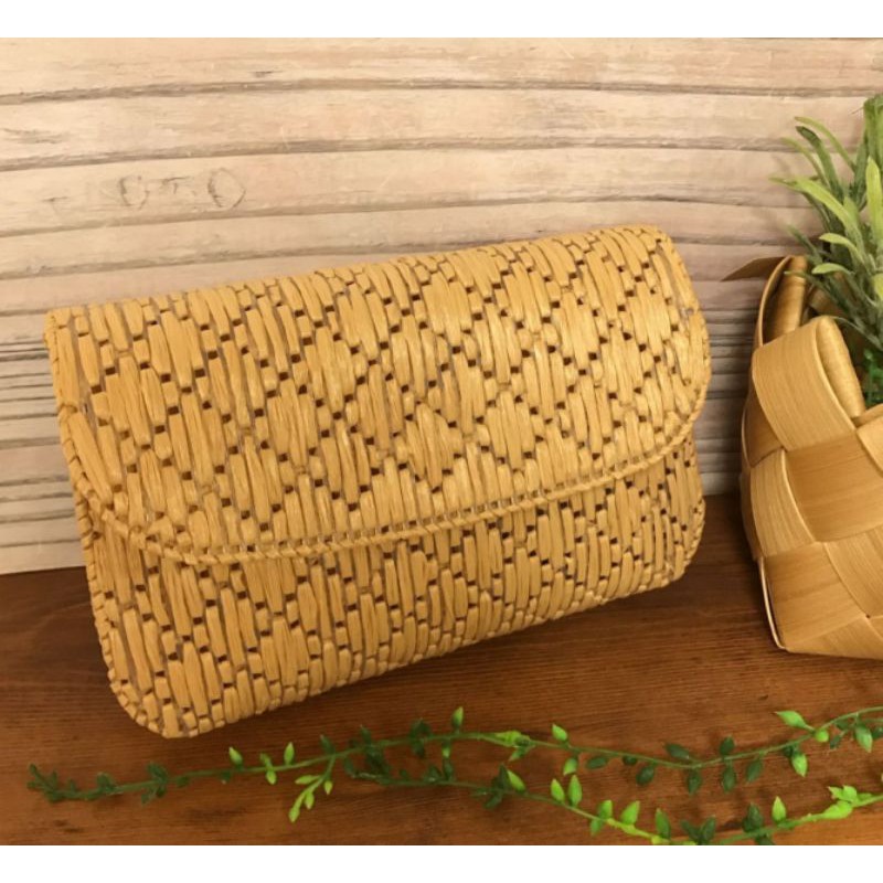 Cuộn sợi cọ Raffia Natural móc mũ ,túi xách