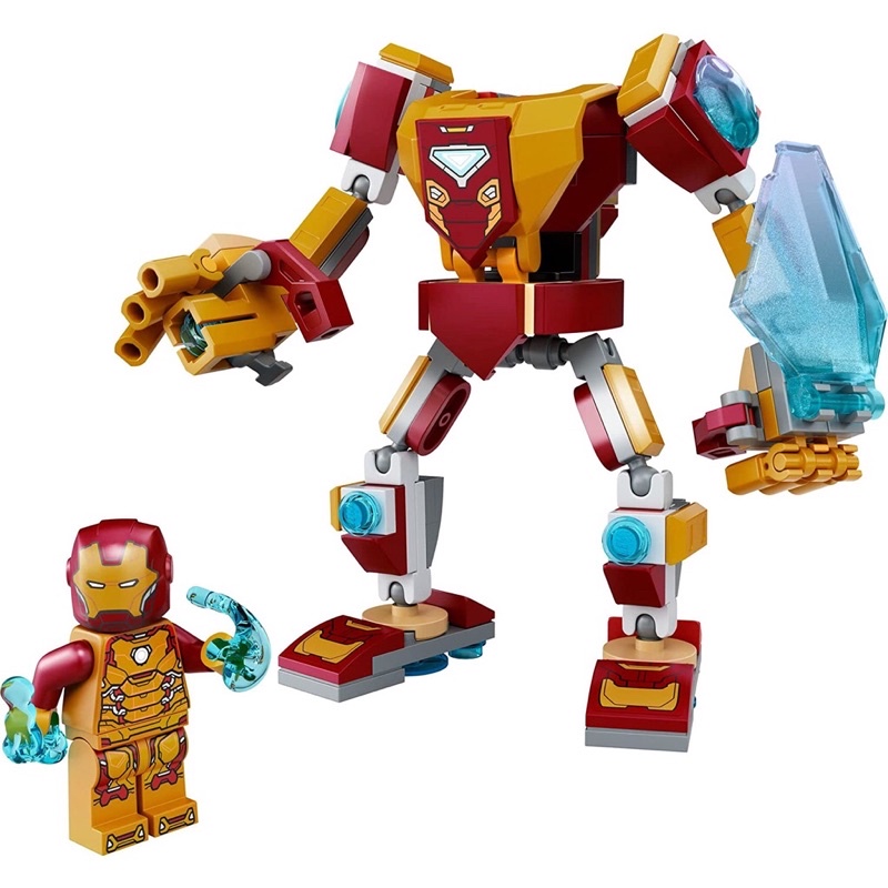 Bộ lắp ráp mô hình Chiến giáp Người Sắt - LEGO Marvel 76203 Iron Man Mech Armor