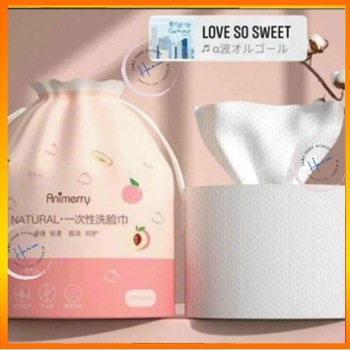 Khăn Giấy Khô Tiệt Trùng Lau Mặt, Tẩy Trang Dùng 1 Lần Tiện Lợi Đa Năng Dễ Dùng