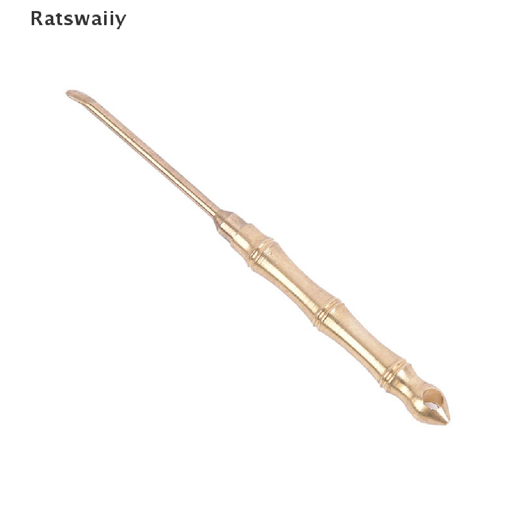 Dụng cụ ráy tai bằng thép không gỉ EDC tiện dụng khi đi cắm trại