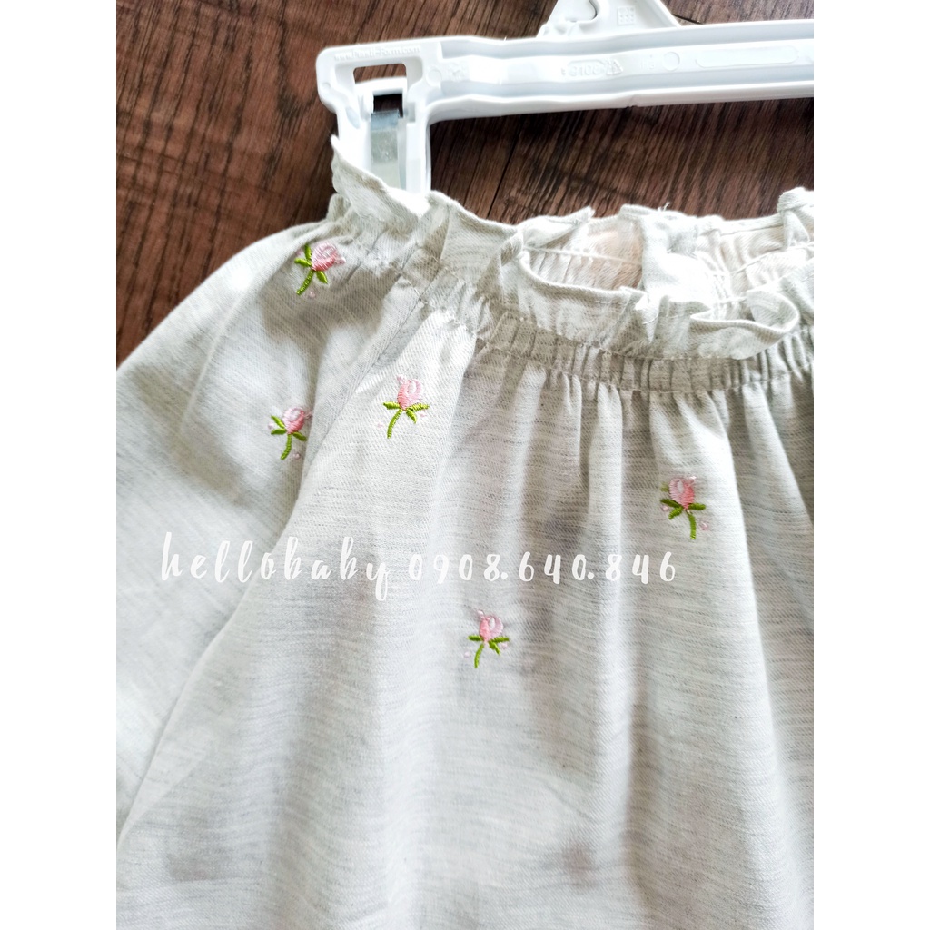Bộ áo váy kèm quần chip bé gái Girl Collection