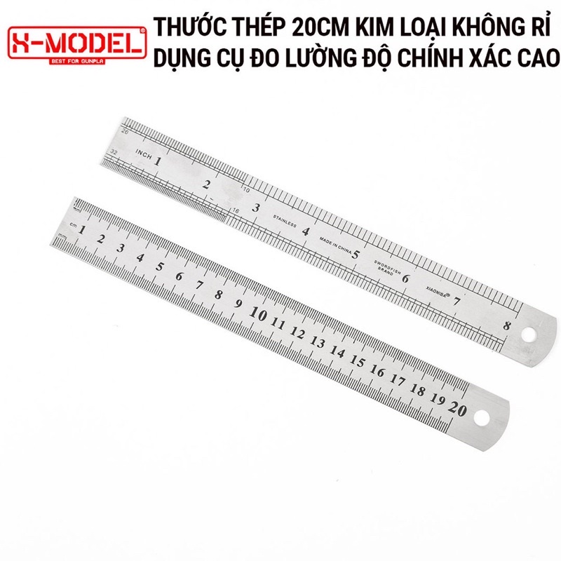 Thước nhôm 20cm MG