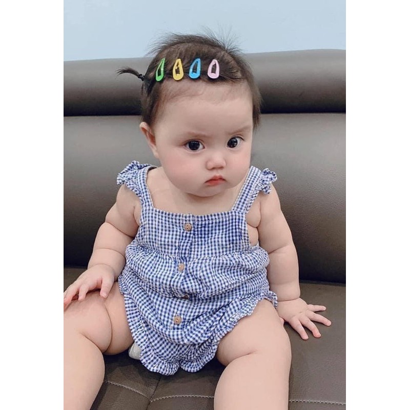 Kẹp tóc cho bé ,kẹ tóc lá cho bé , dài 3,5cm Samyy_vn