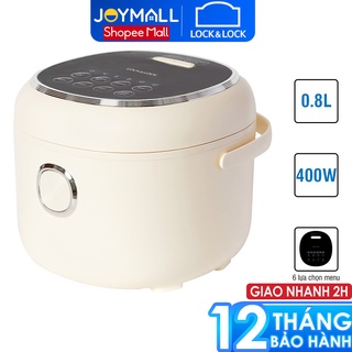 Mua Nồi cơm điện Lock&Lock EJR716IVY 0.8L 400W - Hàng chính hãng bảo hành 12 tháng  6 chương trình nấu cài đặt sẵn - JoyMall