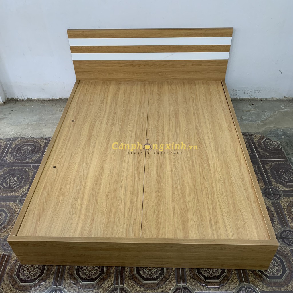 Giường ngủ gỗ cn MDF 2 hộc kéo CPX-G27 | BigBuy360 - bigbuy360.vn