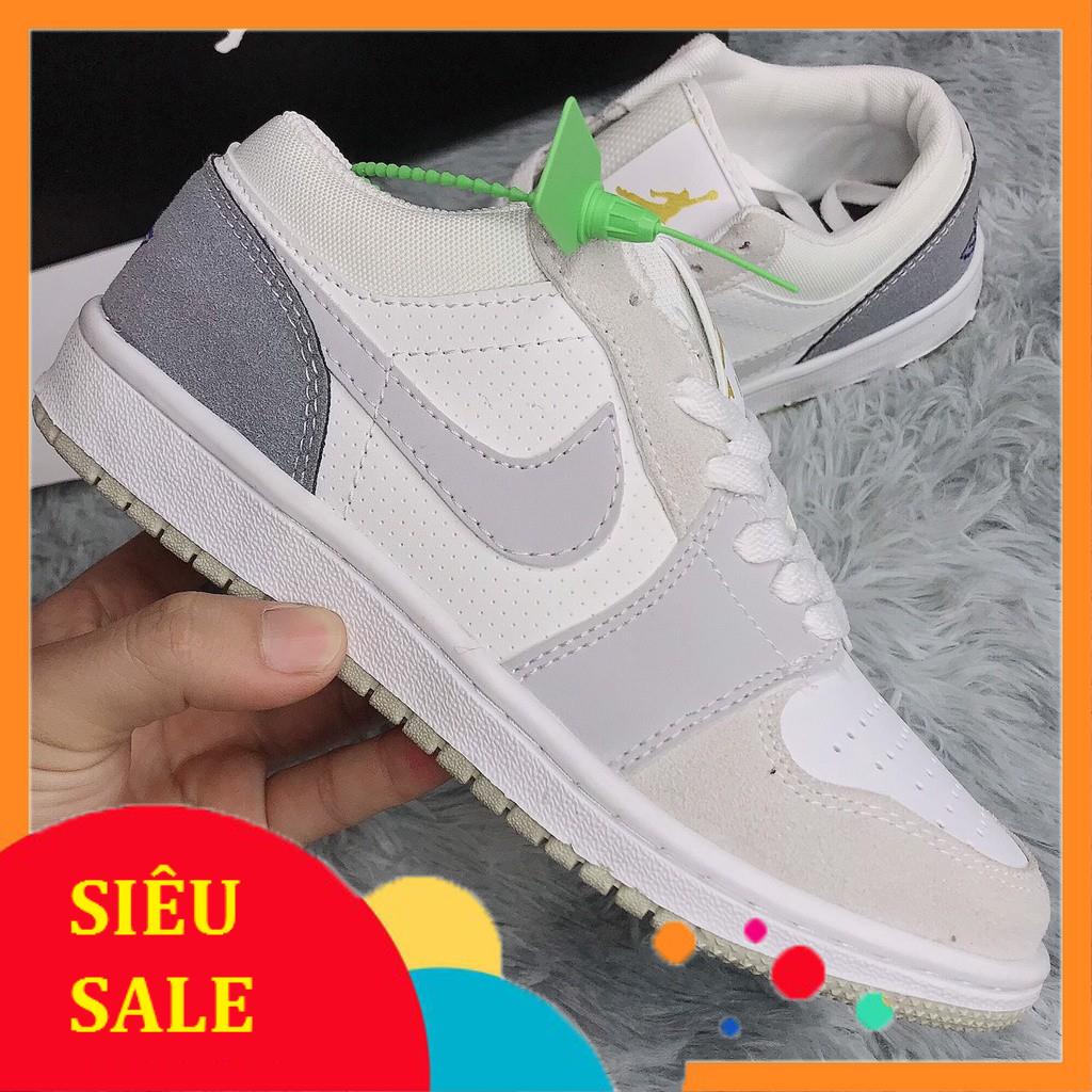 Giày thể thao sneaker jordan 1 cổ thấp các màu hot , giày dép nam nữ JD1 low bản đẹp full box | BigBuy360 - bigbuy360.vn