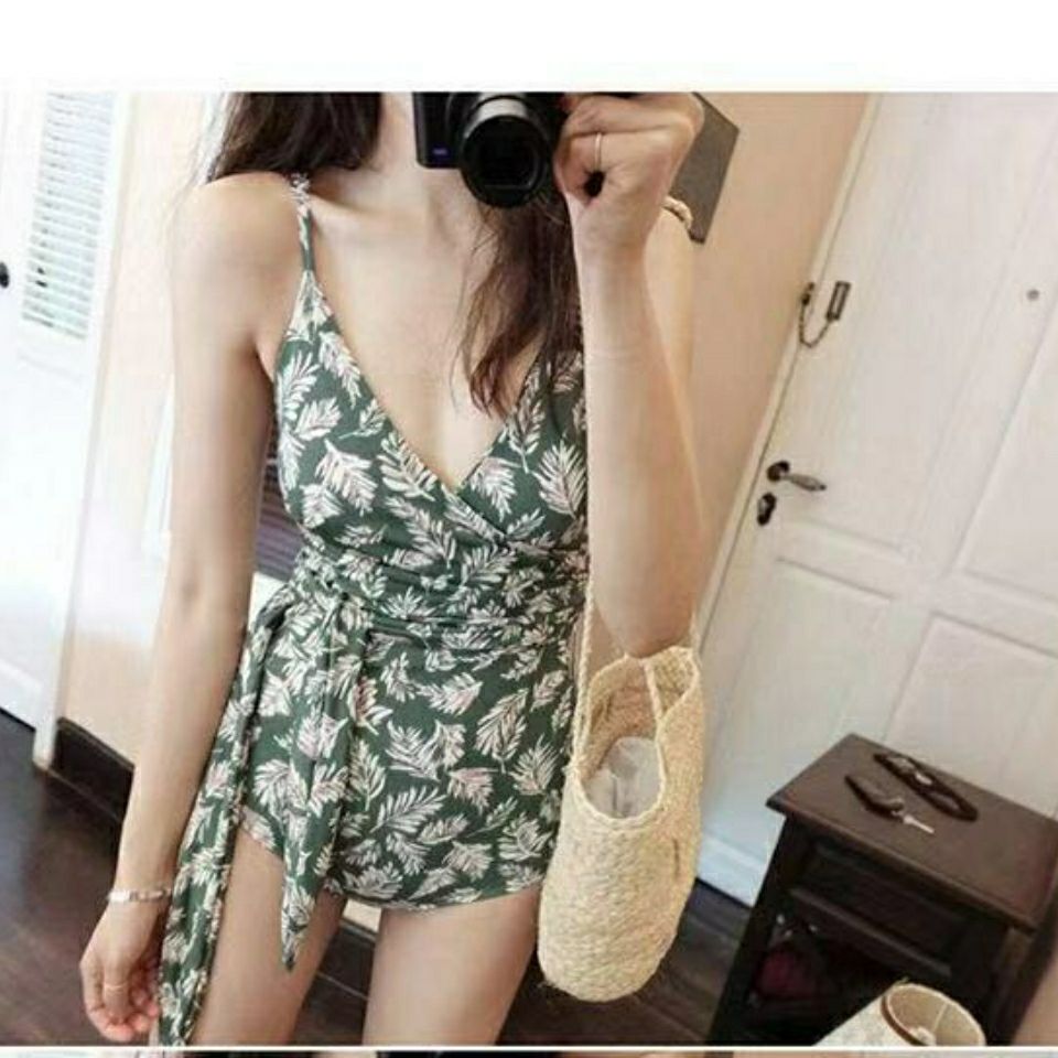 Đồ Bơi Một Mảnh Hở Lưng Phong Cách Hàn Quốc Quyến Rũ Dành Cho Nữ | BigBuy360 - bigbuy360.vn