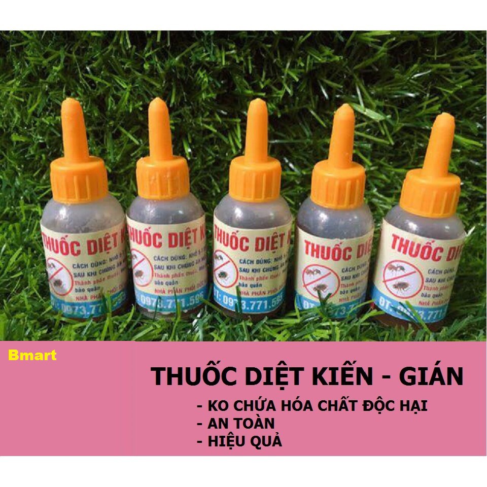 [Diệt tận gốc] Lọ Thuốc Diệt Kiến, Thuốc Diệt Gián Anbio cao cấp, diệt tận gốc cam kết ko ưng hoàn tiền