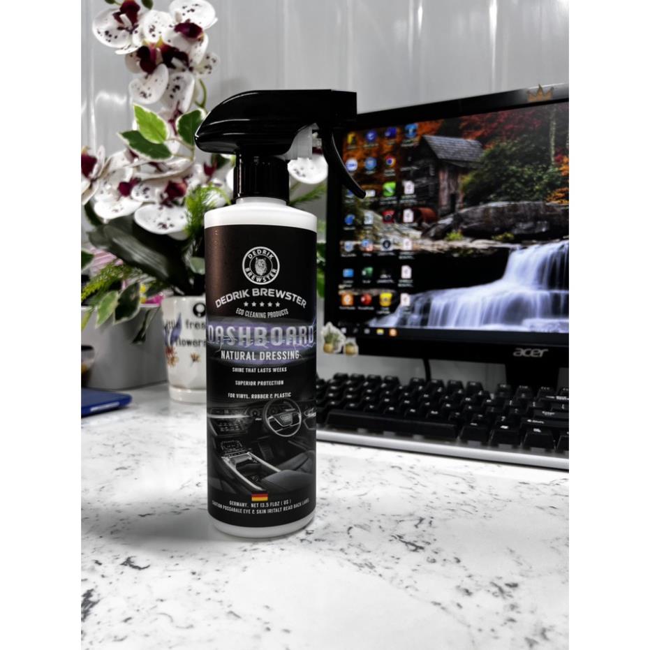 Chai Đánh Bóng Bảo Vệ Da Nhựa Gỗ DEDRIK BREWSTER, Dung Dịch Bảo Dưỡng Nhựa Và Cao Su - 500ML/120ML